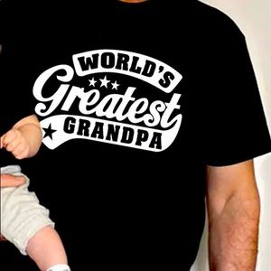 Worlds greatest grandpa tee